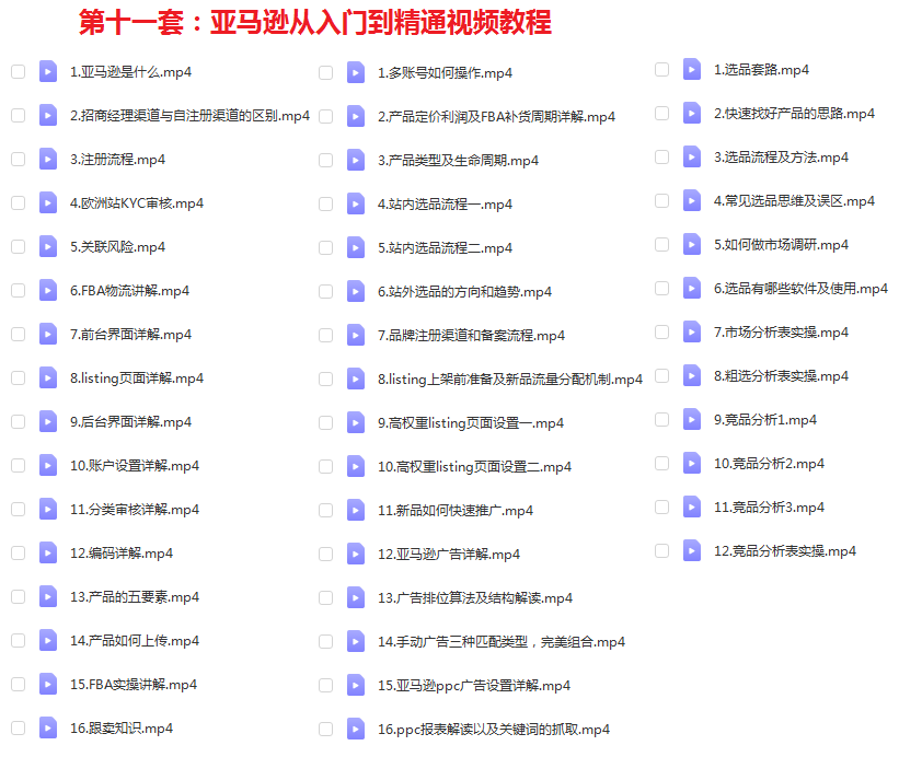 亚马逊教程2023手把手教程百度云盘下载